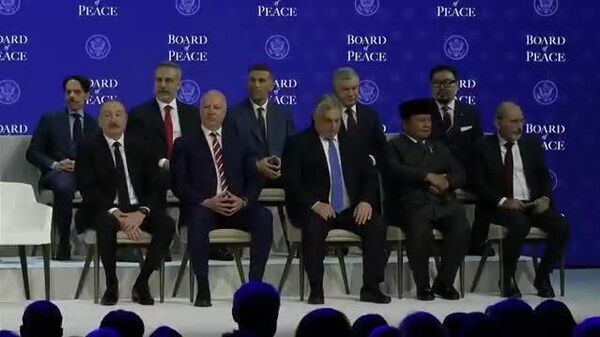 Дональд Трамп в Давосе начал учредительное собрание Совета мира - Sputnik Молдова