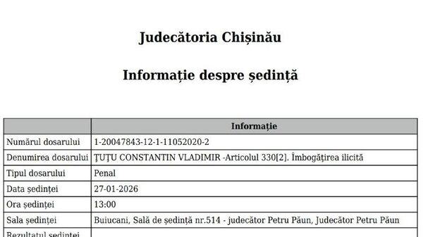 Суд вынесет приговор бывшему депутату-демократу Константину Цуцу во вторник - Sputnik Молдова