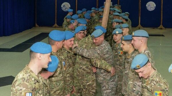 Молдавский контингент KFOR-24 приступил к миссии в Косово - Sputnik Молдова