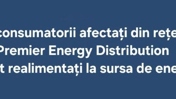 Premier Energy заявляет, что в их сетях электроснабжение всех потребителей полностью восстановлено - Sputnik Молдова
