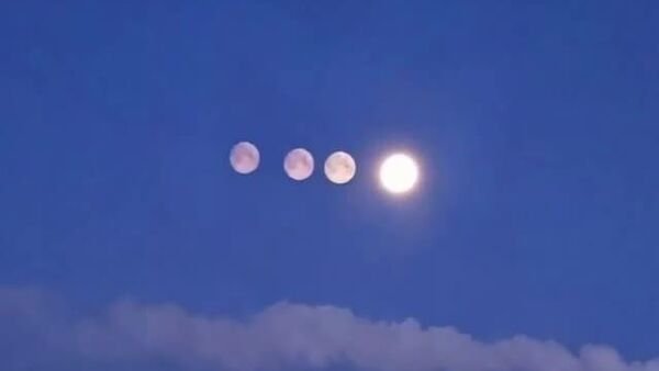 Жители Санкт-Петербурга делятся в соцсетях кадрами редкого оптического явления парселена - Sputnik Молдова