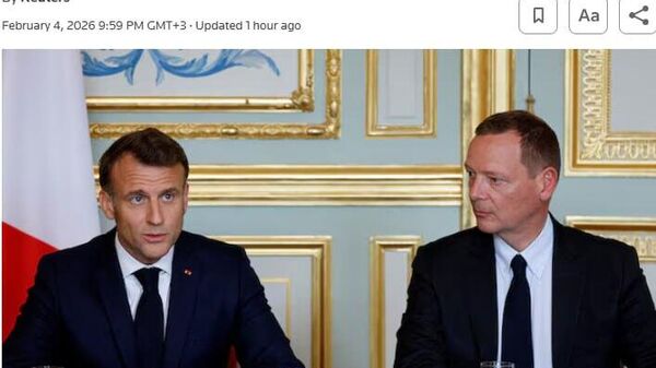 Самый высокопоставленный дипломат Макрона во вторник проводил переговоры в Москве с российскими официальными лицами — Reuters - Sputnik Молдова