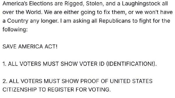 Дональд Трамп выступил за ужесточение избирательного законодательства в США - Sputnik Молдова