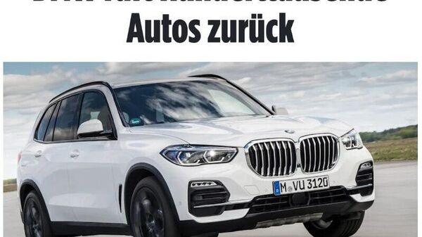 BMW recheamă peste 570 - Sputnik Moldova