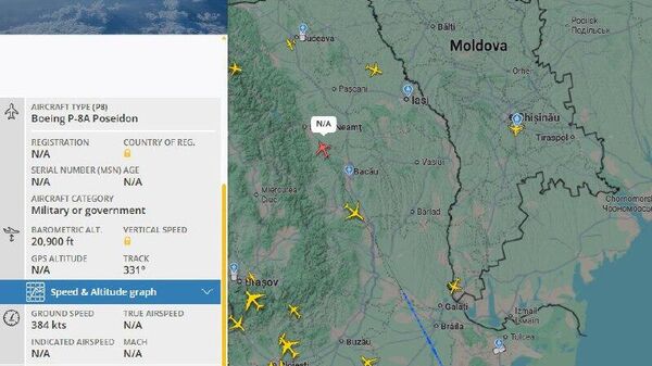 Зачастили к нам незваные заморские гости - у границ Молдовы самолет-разведчик и летающий танкер НАТО - Sputnik Молдова