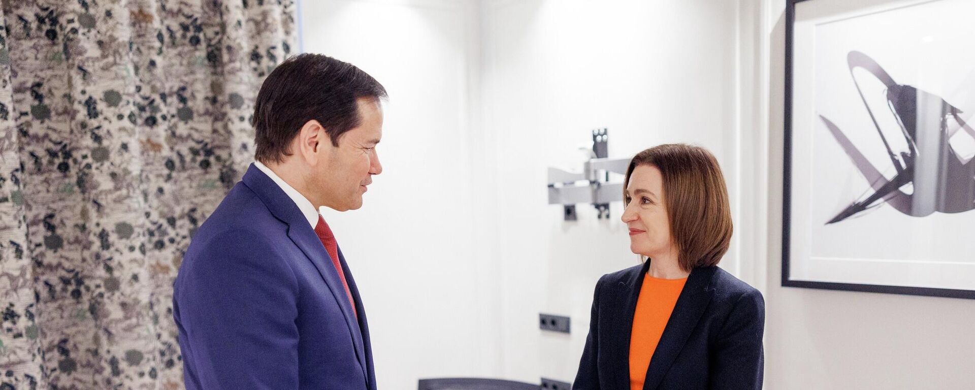 Марко Рубио и Майя Санду - Sputnik Молдова, 1920, 15.02.2026