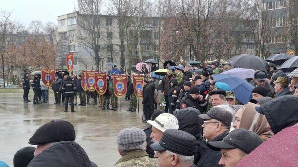 В Кишинёве у мемориала Сыновьям Родины — вечная память проходят памятные мероприятия, приуроченные к 37-й годовщине вывода советских войск из Афганистана - Sputnik Молдова