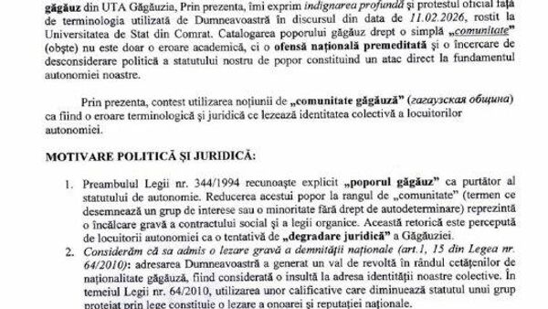 Зампредседателя Исполкома Гагаузии Виктор Петров потребовал от Майи Санду официальных извинений за использование термина община в отношении жителей автономии - Sputnik Молдова