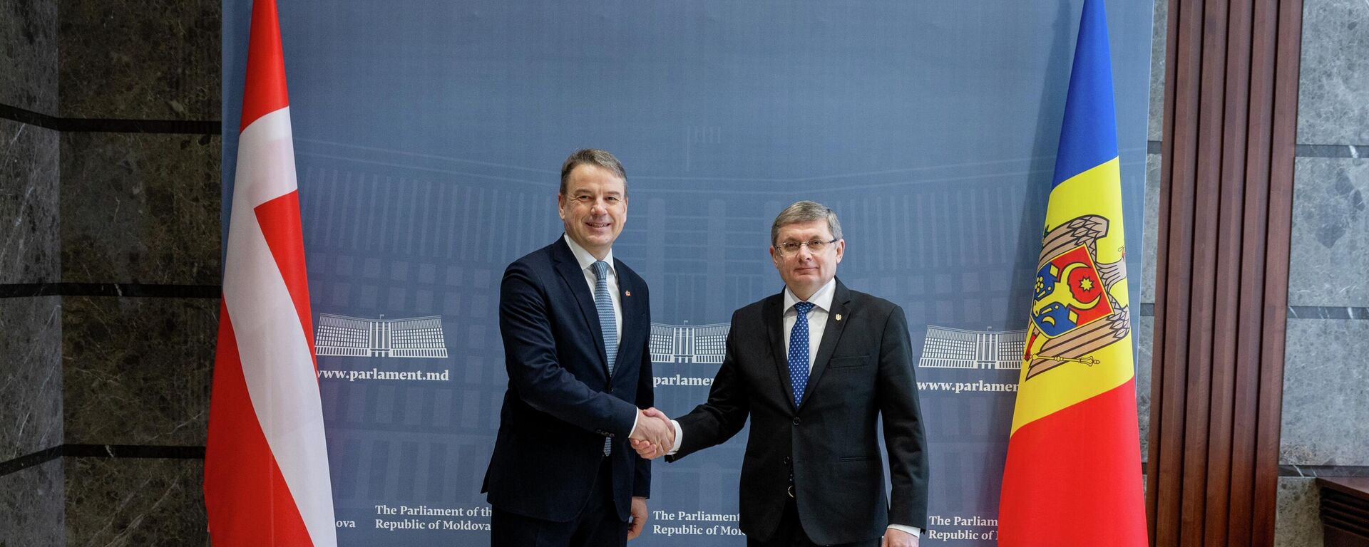 Игорь Гросу и Кристиан Фрис Бах - Sputnik Молдова, 1920, 24.02.2026