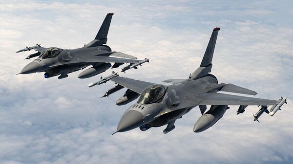 Aviane de luptă F-16 - Sputnik Moldova