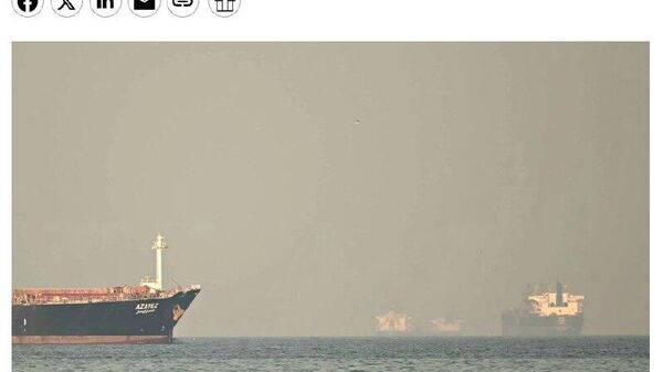 Navigația în strâmtoarea Ormuz s-a oprit aproape complet, potrivit Bloomberg - Sputnik Moldova