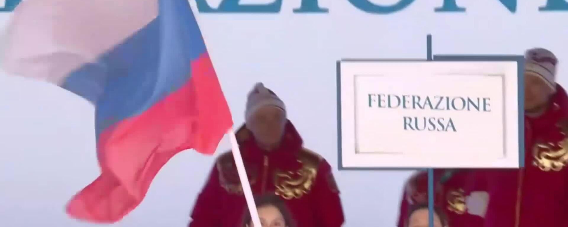 Российские спортсмены вышли с флагом на церемонии открытия Паралимпиады впервые с 2014 года - Sputnik Молдова, 1920, 06.03.2026
