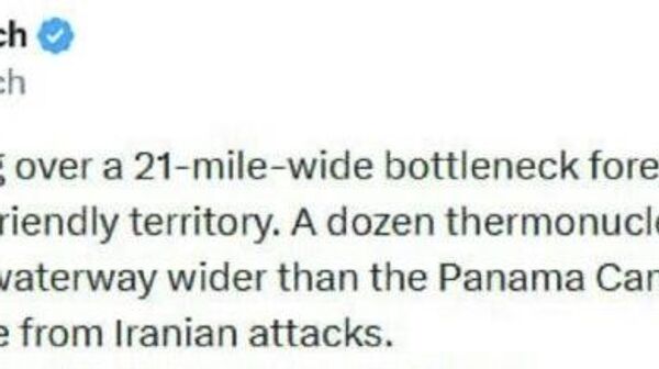 „O duzină de explozii termonucleare – și veți avea o cale navigabilă mai lată decât Canalul Panama, mai adâncă decât Canalul Suez și protejată de atacurile iraniene - Sputnik Moldova