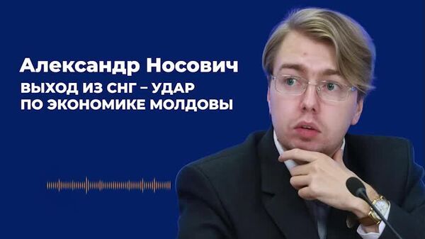Выход Молдовы из соглашений СНГ может негативно сказаться на экономических интересах страны, считает политолог Александр Носович - Sputnik Молдова