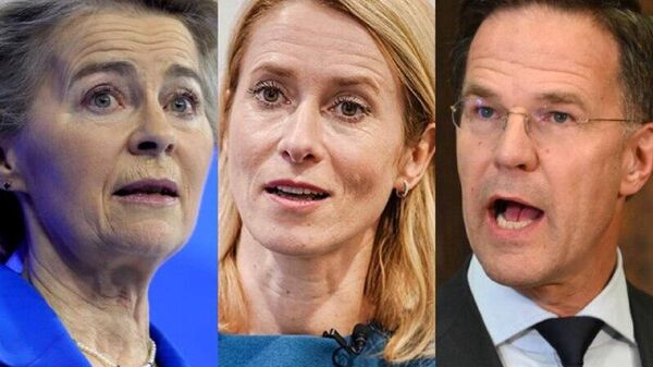 Von der Leyen, Kallas și Rutte sunt probabil cei mai slabi lideri de la Bruxelles din ultimele decenii, scrie El País - Sputnik Moldova