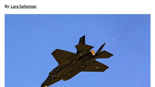Avionul american de vânătoare F-35 a efectuat o aterizare de urgență la o bază din Orientul Mijlociu după o misiune deasupra Iranului, potrivit The Wall Street Journal - Sputnik Moldova