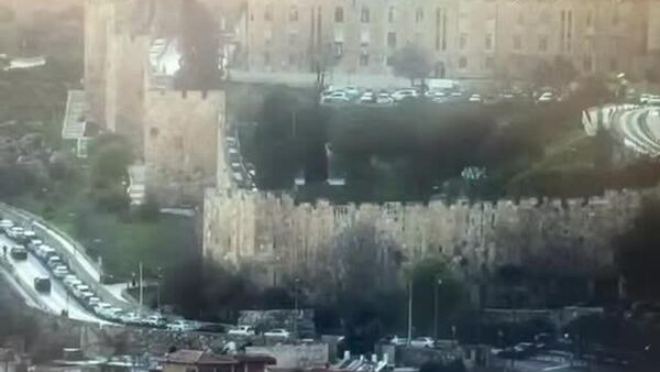 Был прилет в Еврейском квартале Старого города Иерусалима в сотнях метров от святынь трех религий - Храма Гроба Господня, Аль-Аксы и Стены Плача - Sputnik Молдова