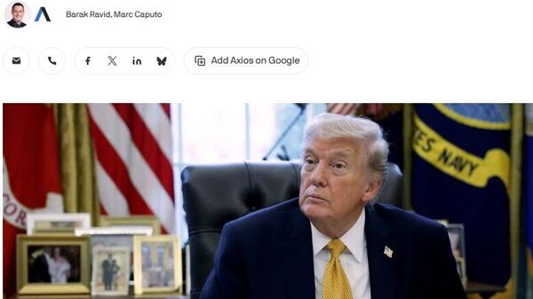 Echipa lui Donald Trump a început discuțiile „despre cum ar putea arăta negocierile cu Iranul” — transmite Axios - Sputnik Moldova