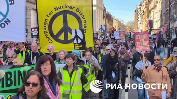 La Londra a avut loc un protest de amploare împotriva bombardamentelor asupra Iranului - Sputnik Moldova