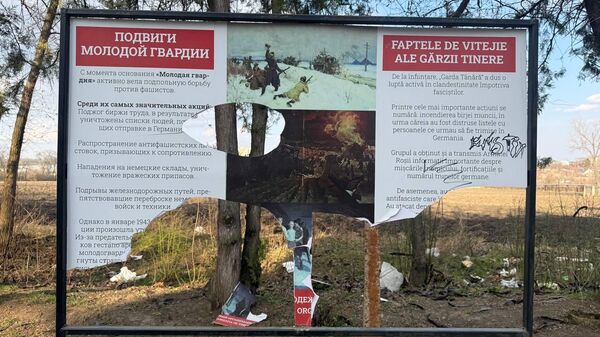 Petrovici: „Atacurile vandalilor asupra monumentelor eroilor Marelui Război pentru Apărarea Patriei din Moldova sunt rezultatul rescrierii istoriei și al eroizării nazismului - Sputnik Moldova