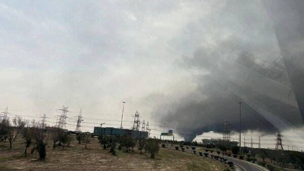 Incendiu la aeroportul din Kuweit după ce a fost lovit de proiectilele iraniene - Sputnik Moldova