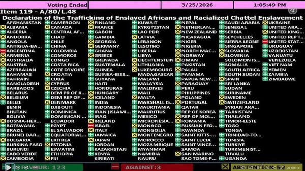 США, Израиль и Аргентина проголосовали против признания европейской торговли рабами самым тяжким преступлением в истории человечества, передает @sputniklive - Sputnik Молдова