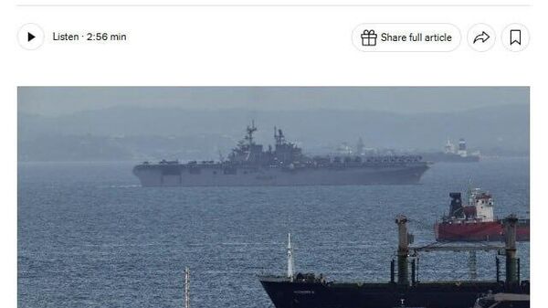 Число американских военных на Ближнем Востоке превысило 50 тыс - Sputnik Молдова