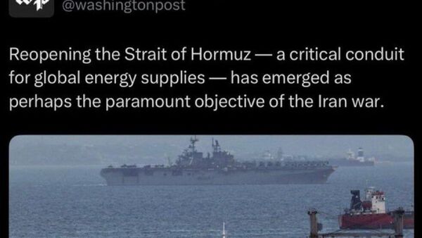 The Washington Post: Открытие Ормузского пролива, играющего критически важную роль в глобальном энергоснабжении, превратилось, возможно, в главнейшую из целей Иранской войны - Sputnik Молдова
