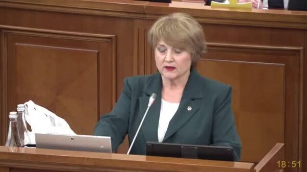 Депутат ПКРМ наглядно показала министру отрицательное сальдо жизни пенсионера - Sputnik Молдова