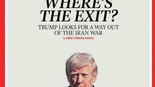 Где выход? – на обложке журнала Time Трамп с картой Ирана в руках ищет способы выйти из конфликта на Ближнем Востоке - Sputnik Молдова