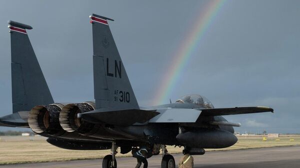Primele fotografii cu resturile avionului doborât de sistemele antiaeriene ale Iran arată că era vorba de un avion de vânătoare F-15E Strike Eagle din cadrul 48th Fighter Wing, posibil doborât ieri - Sputnik Moldova
