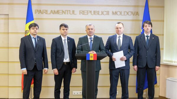 Reprezentanții partidelor de opoziție din Parlamentul Republicii Moldova - Sputnik Moldova