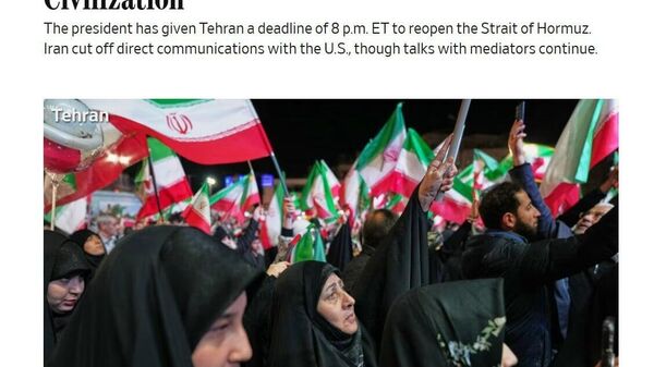 Иран в ответ на угрозы Трампа заявил посредникам, что у него остаётся около 15 тысяч ракет и 45 тысяч дронов, сообщила The Wall Street Journal - Sputnik Молдова