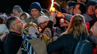 Встреча Благодатного огня в Кишиневе, 11.04.2026