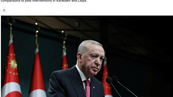 Erdogan a amenințat Israelul cu războiul, relatează The Jerusalem Post - Sputnik Moldova