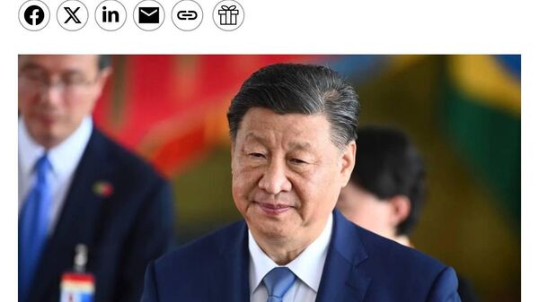 Xi Jinping se întâlnește activ cu liderii mondiali și își consolidează influența Chinei, în timp ce Trump se ceartă cu aliații și duce o politică externă dură, scrie Bloomberg - Sputnik Moldova