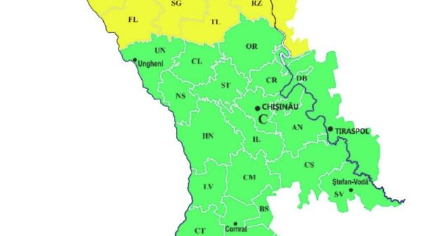 O nouă avertizare Cod galben a fost emisă în Moldova din cauza riscurilor înghețuluilor de primăvară - Sputnik Moldova