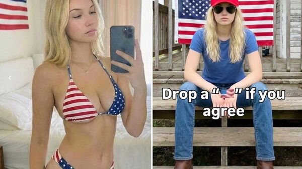 O influenceriță pro-Trump (MAGA) devenită virală, pe nume Emily Hart, s-a dovedit a fi complet generată de inteligență artificială, fiind creată de un student la medicină de 22 de ani din India - Sputnik Moldova