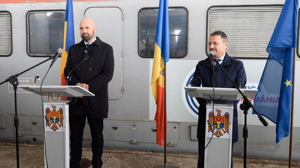 Linia feroviară Cantemir–Fălciu, testată pentru prima dată după 2009 - Sputnik Moldova