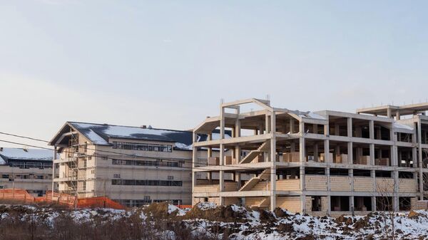 Строительство военной базы в Бэчой - Sputnik Молдова