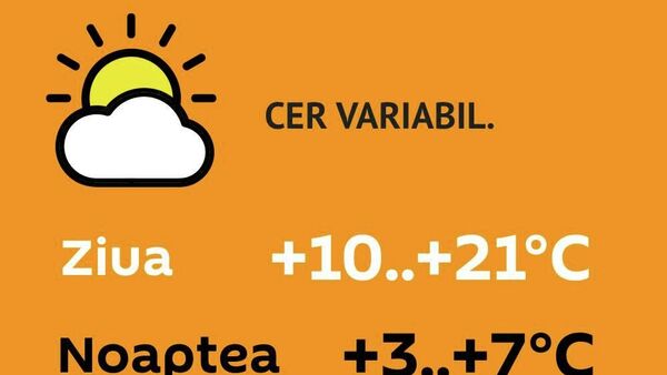 Prognoza meteo pentru astăzi, duminică, 26 aprilie 2026 - Sputnik Moldova