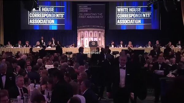 Еще кадры стрельбы на ужине с Трампом - Sputnik Молдова