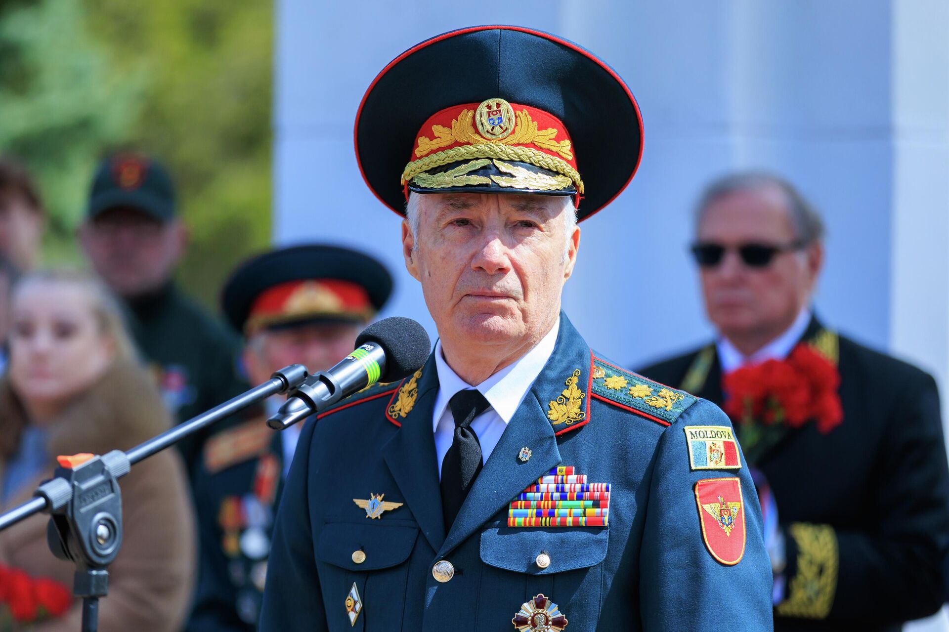 Церемония захоронения на Шерпенском плацдарме останков 16-ти красноармейцев - Sputnik Молдова, 1920, 02.05.2026