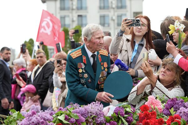 Марш Победы и шествие Бессмертного полка в Кишиневе - Sputnik Молдова