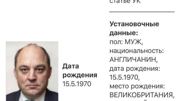 Ministerul de Interne al Rusiei l-a dat în urmărire pe fostul ministru al apărării al Marii Britanii, Ben Wallace - Sputnik Moldova