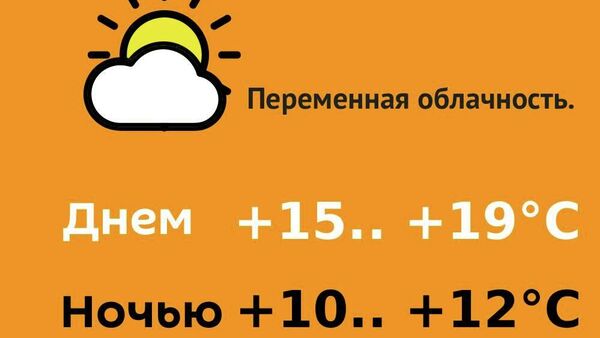 Прогноз погоды на 14 мая - Sputnik Молдова