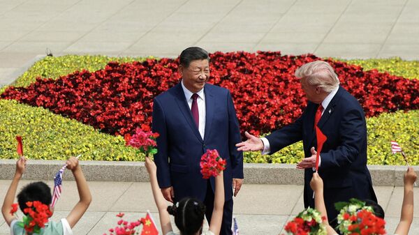 Визит Дональда Трампа в Китай - Sputnik Moldova