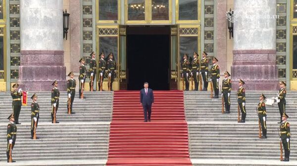 Путин прибыл к Дому народных собраний в Пекине, где пройдут переговоры с Си Цзиньпином - Sputnik Молдова