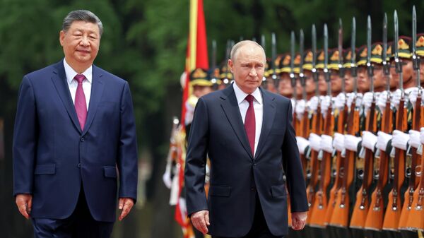 Официальный визит президента РФ Владимира Путина в Пекин - Sputnik Молдова