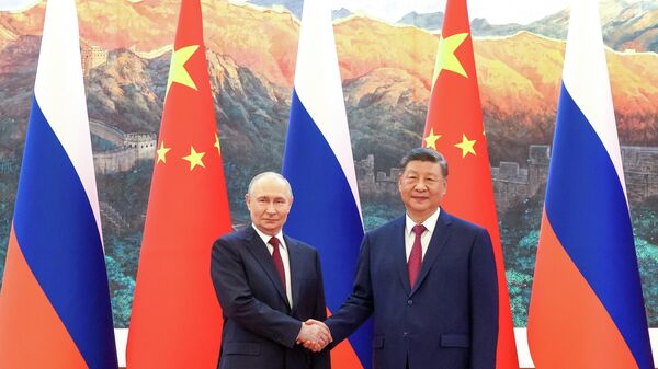 Официальный визит президента РФ Владимира Путина в Пекин - Sputnik Молдова